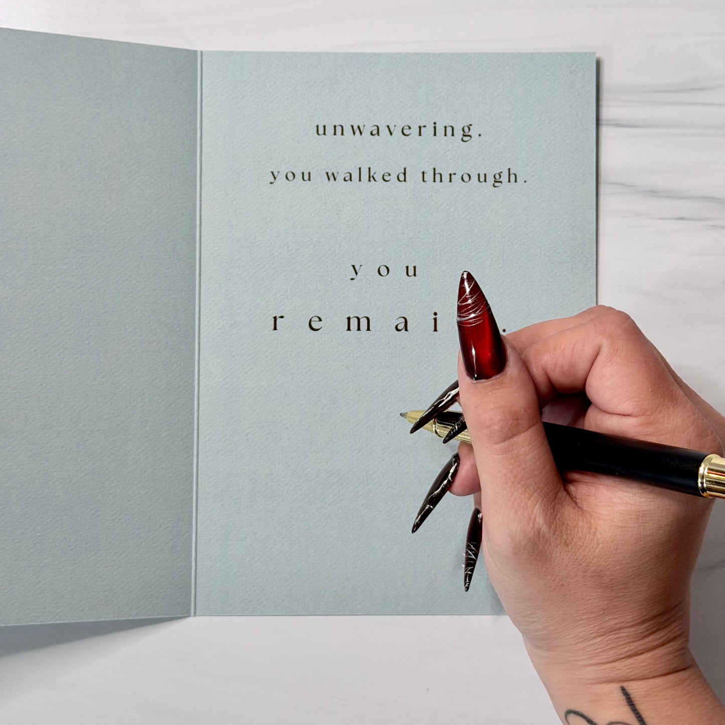 unbroken.