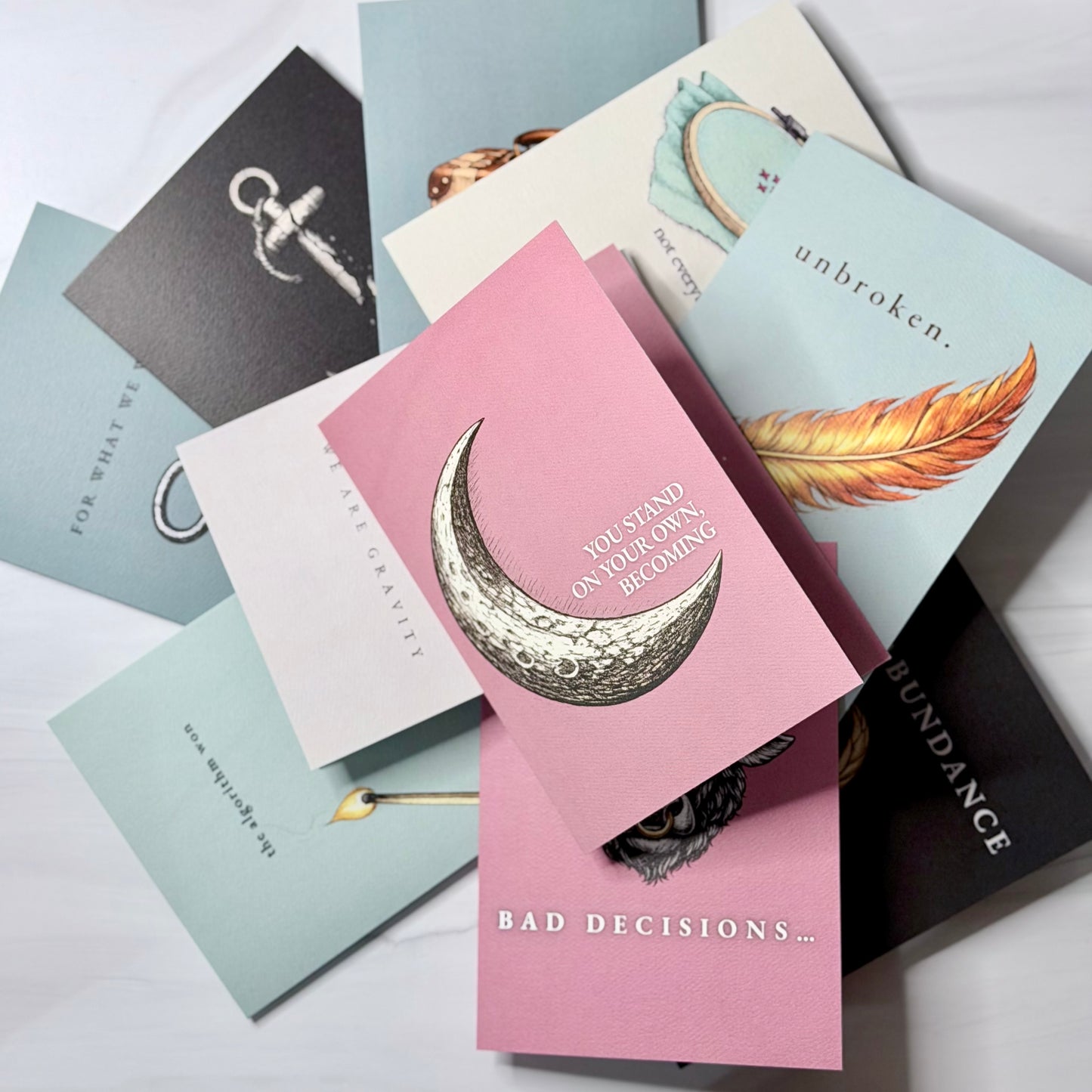You Choose: Three Tidings — Greeting Card Set