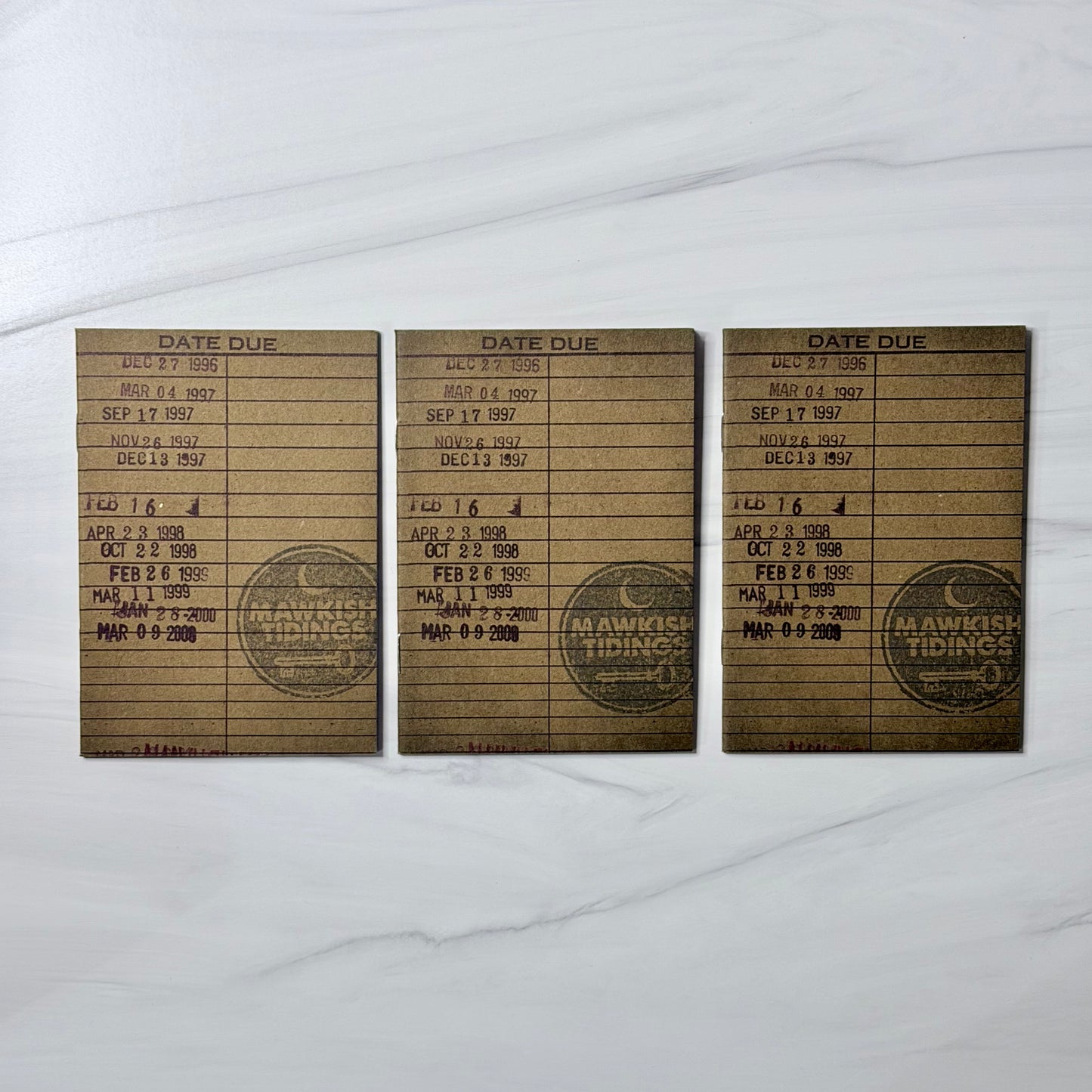 Marginalia Tiny Notebooks — Set of 3