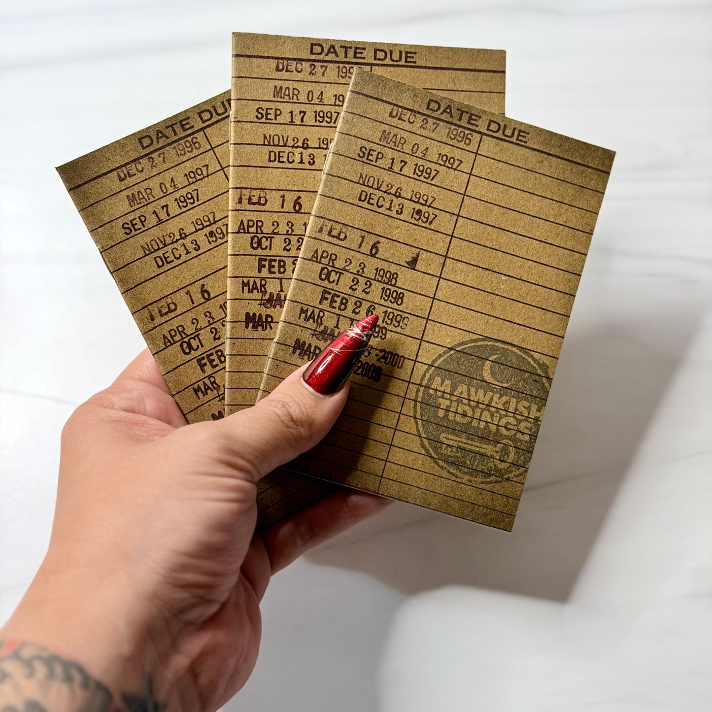 Marginalia Tiny Notebooks — Set of 3