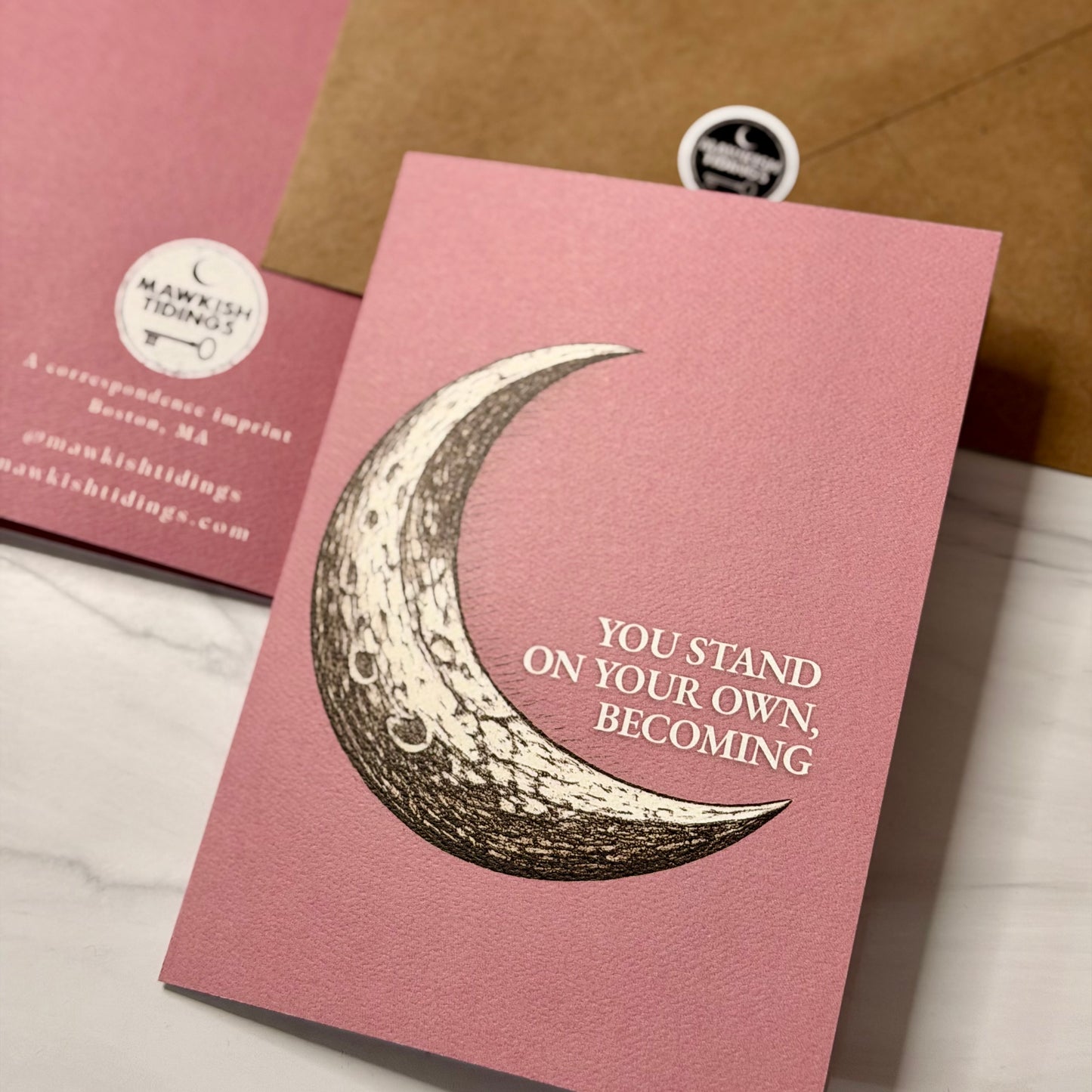 you stand on you own, becoming